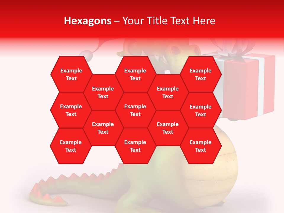 Fire Fantasy Cartoon PowerPoint Template