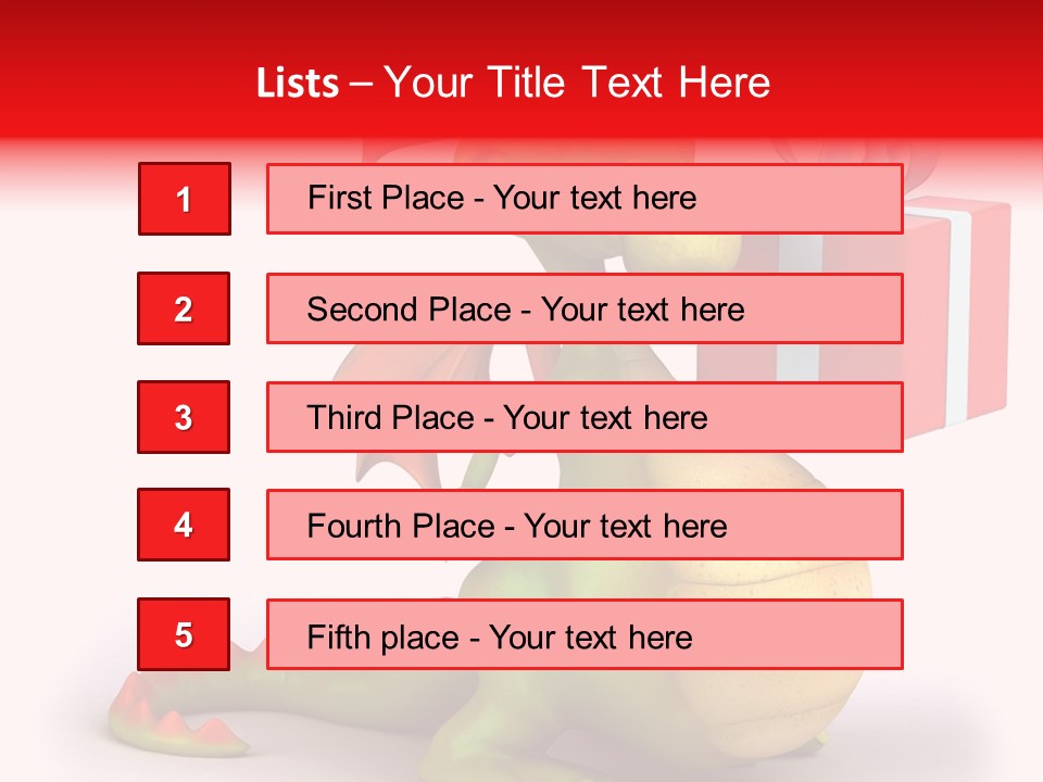 Fire Fantasy Cartoon PowerPoint Template