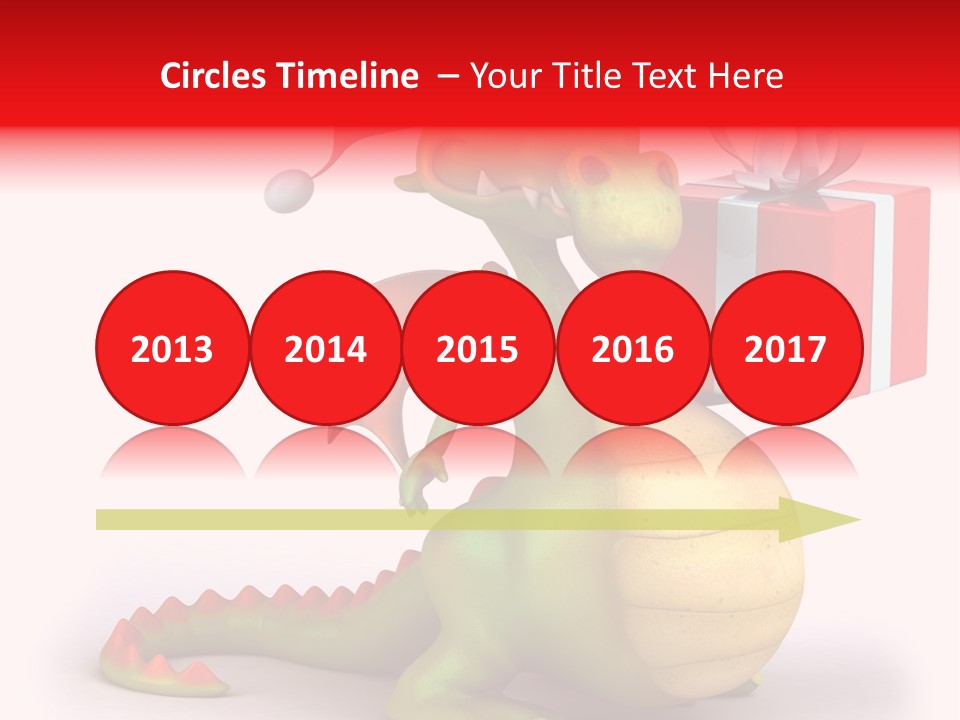 Fire Fantasy Cartoon PowerPoint Template