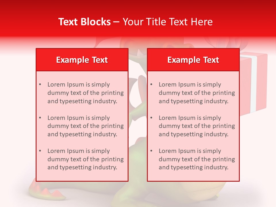Fire Fantasy Cartoon PowerPoint Template