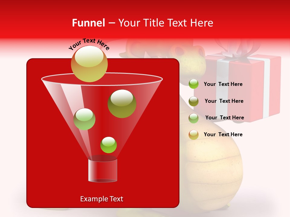 Fire Fantasy Cartoon PowerPoint Template