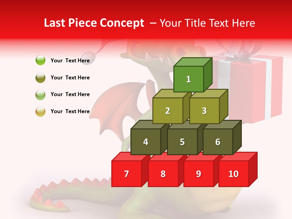 Fire Fantasy Cartoon PowerPoint Template