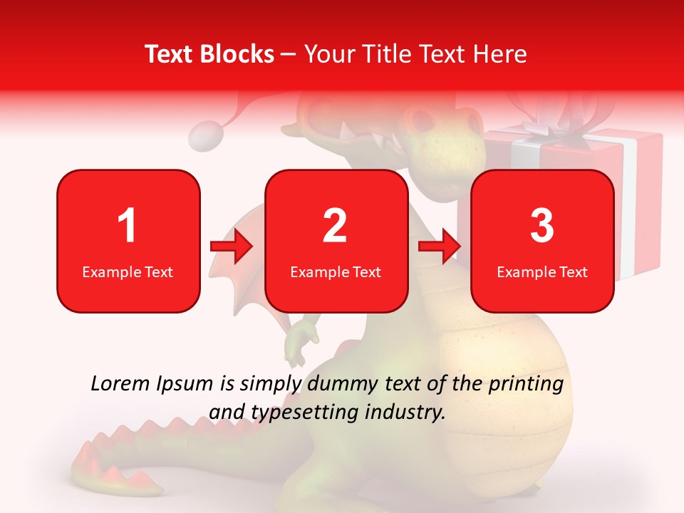 Fire Fantasy Cartoon PowerPoint Template