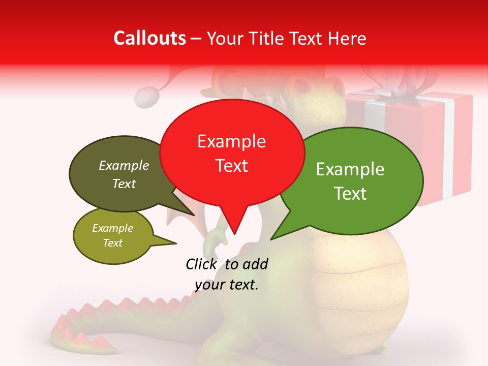 Fire Fantasy Cartoon PowerPoint Template