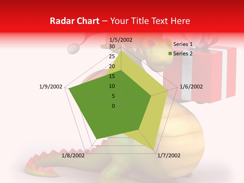 Fire Fantasy Cartoon PowerPoint Template