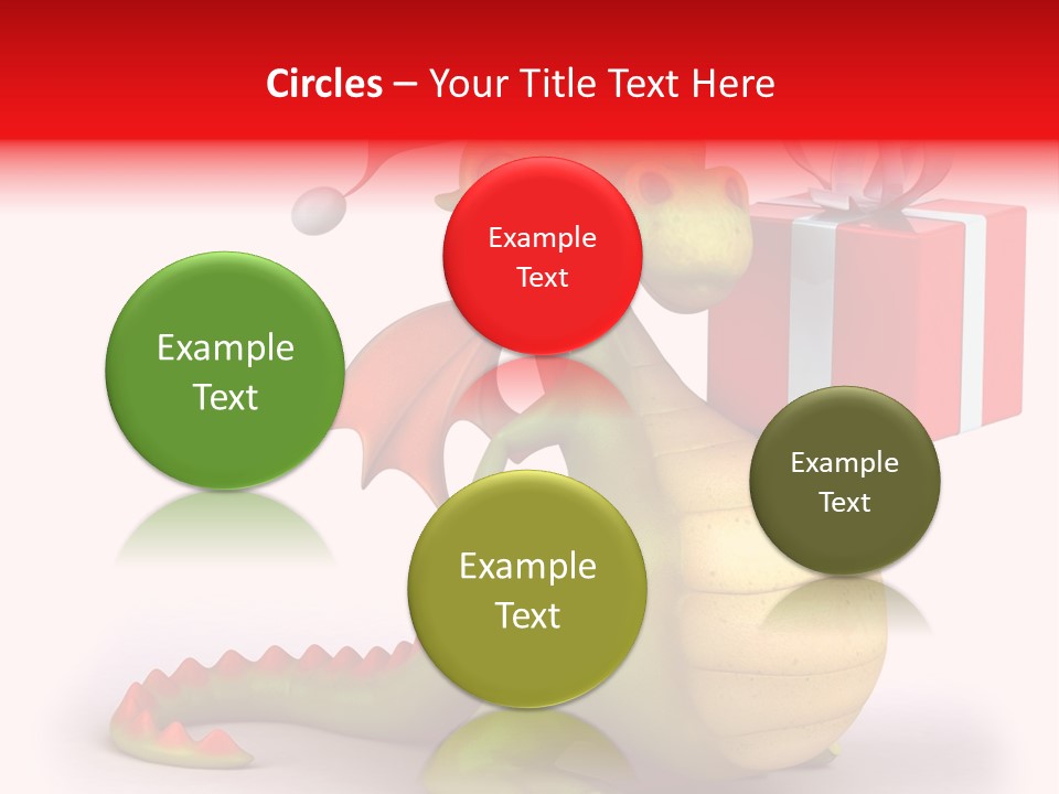 Fire Fantasy Cartoon PowerPoint Template