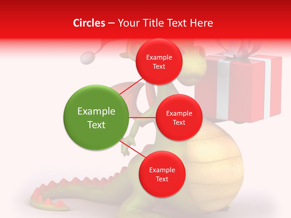 Fire Fantasy Cartoon PowerPoint Template