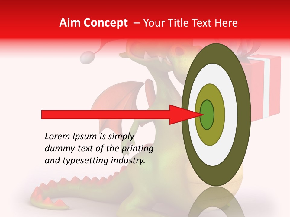 Fire Fantasy Cartoon PowerPoint Template