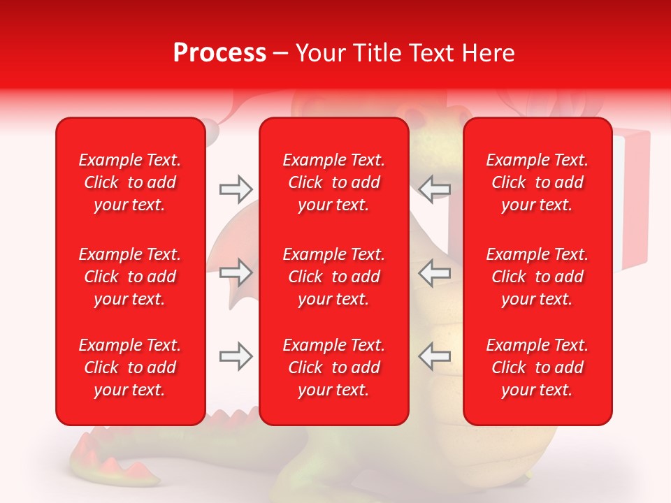 Fire Fantasy Cartoon PowerPoint Template