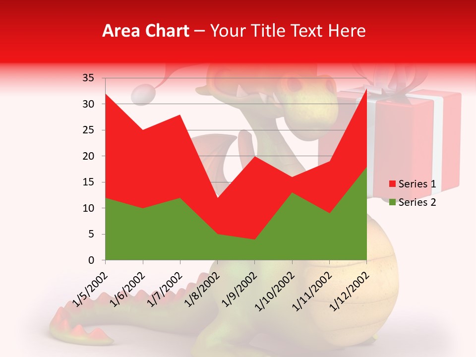 Fire Fantasy Cartoon PowerPoint Template