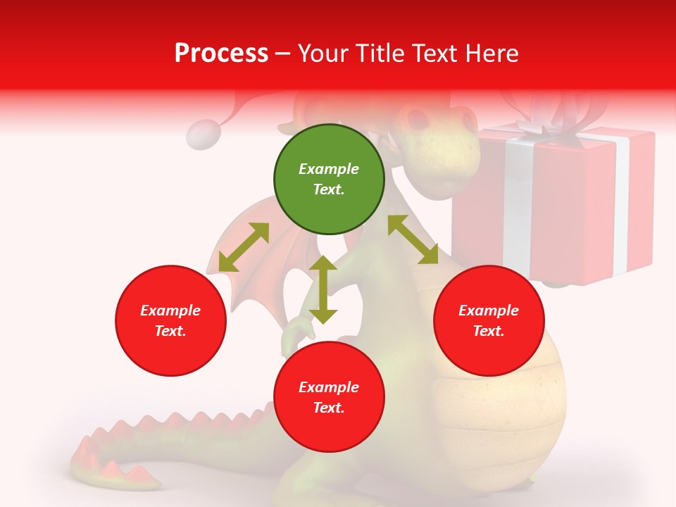 Fire Fantasy Cartoon PowerPoint Template