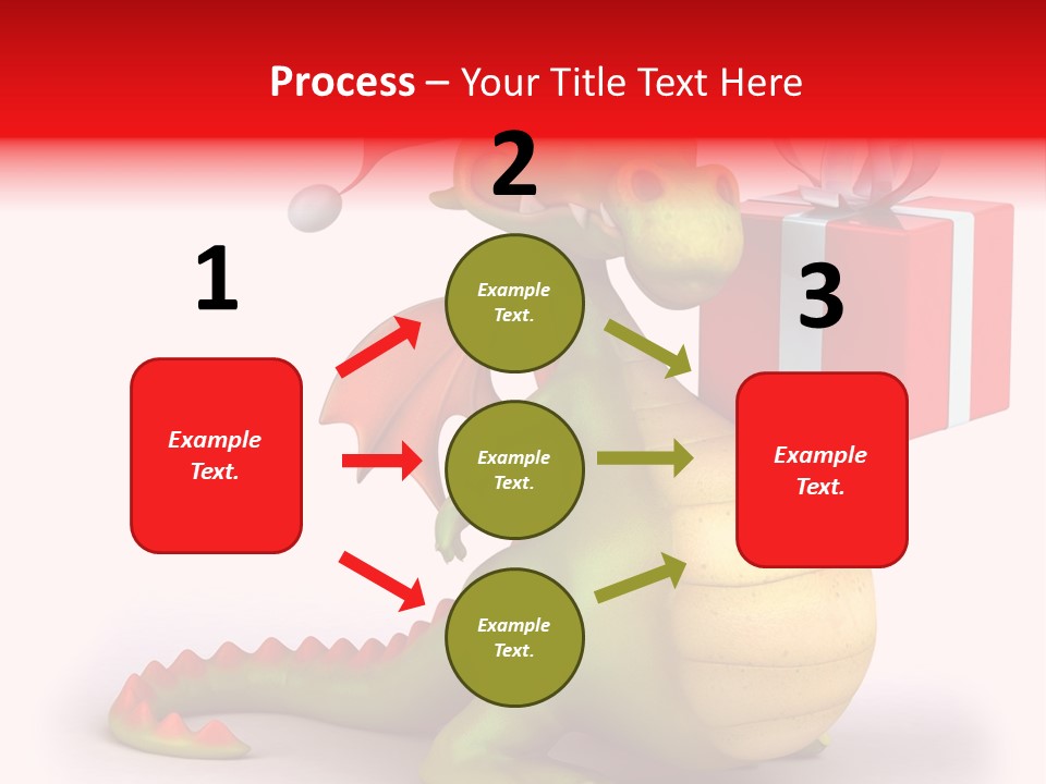 Fire Fantasy Cartoon PowerPoint Template