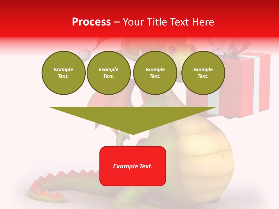 Fire Fantasy Cartoon PowerPoint Template