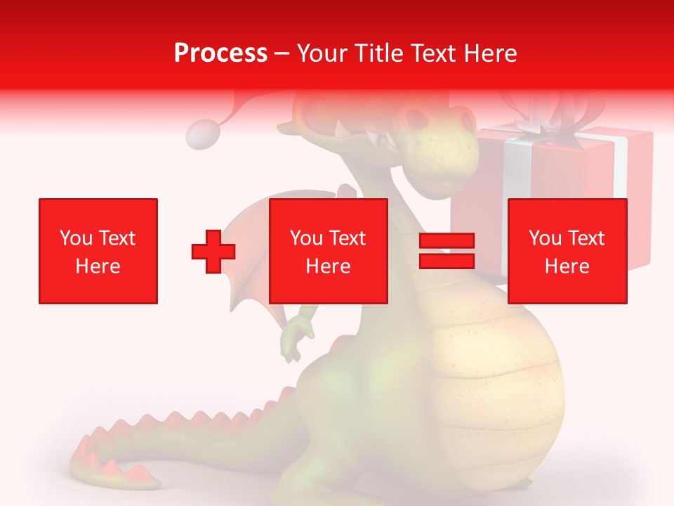 Fire Fantasy Cartoon PowerPoint Template