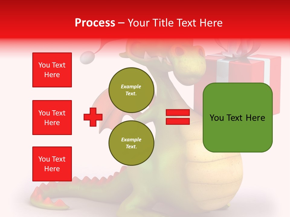 Fire Fantasy Cartoon PowerPoint Template