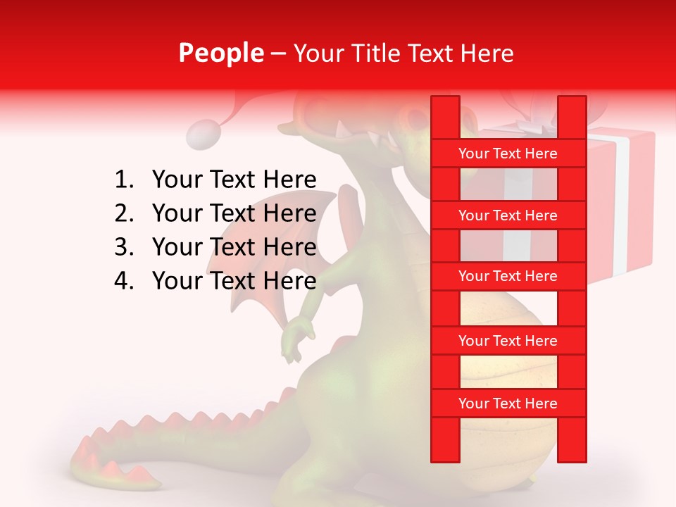 Fire Fantasy Cartoon PowerPoint Template