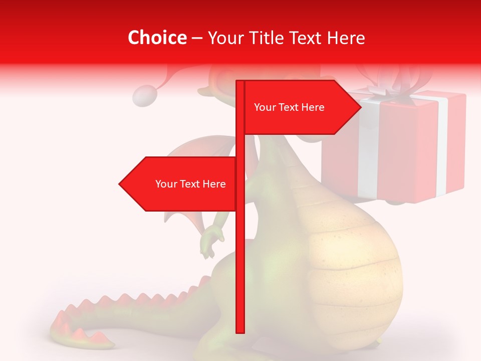 Fire Fantasy Cartoon PowerPoint Template