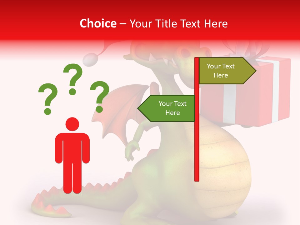 Fire Fantasy Cartoon PowerPoint Template