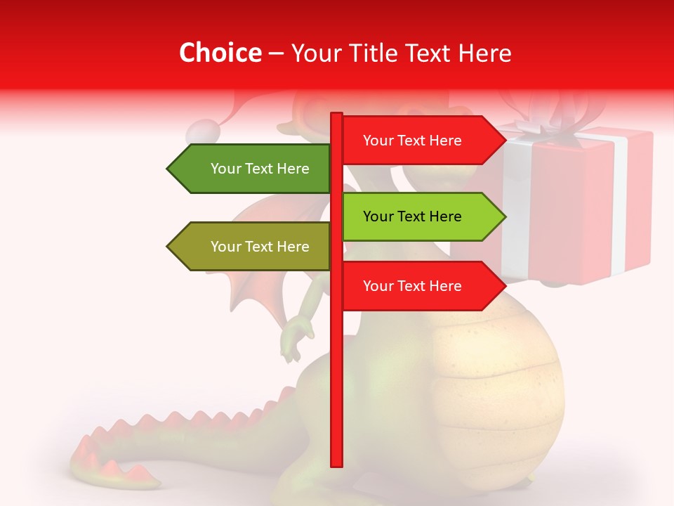 Fire Fantasy Cartoon PowerPoint Template