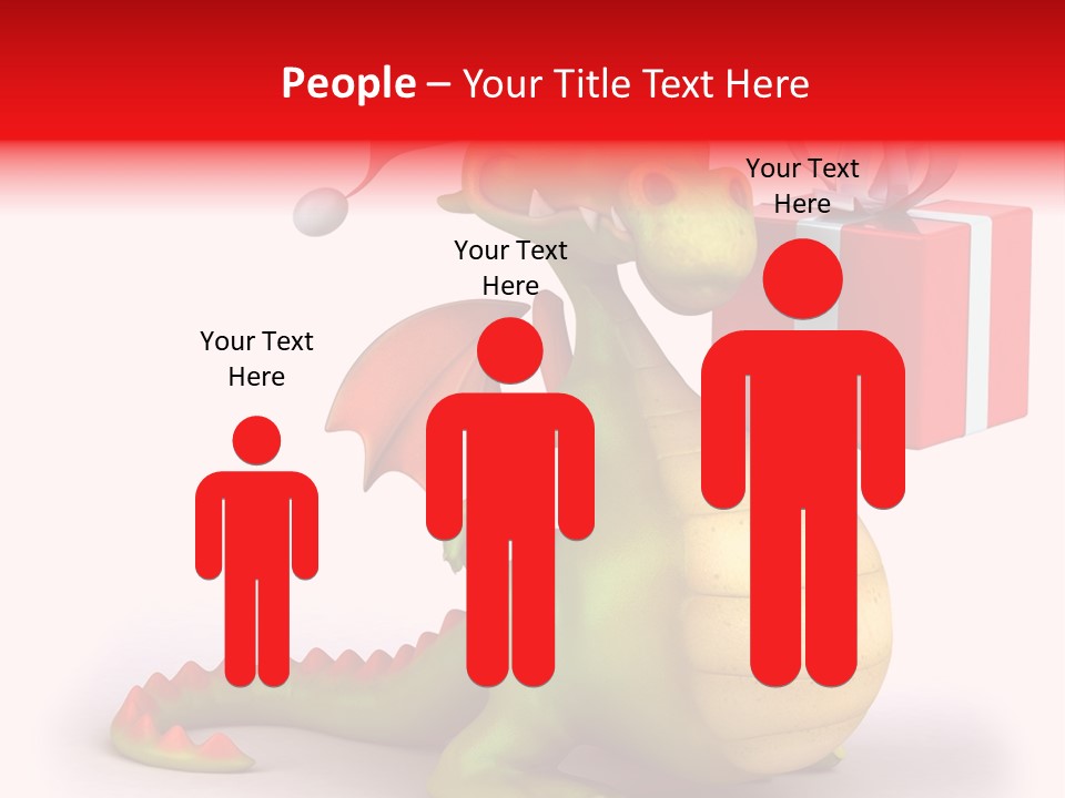 Fire Fantasy Cartoon PowerPoint Template