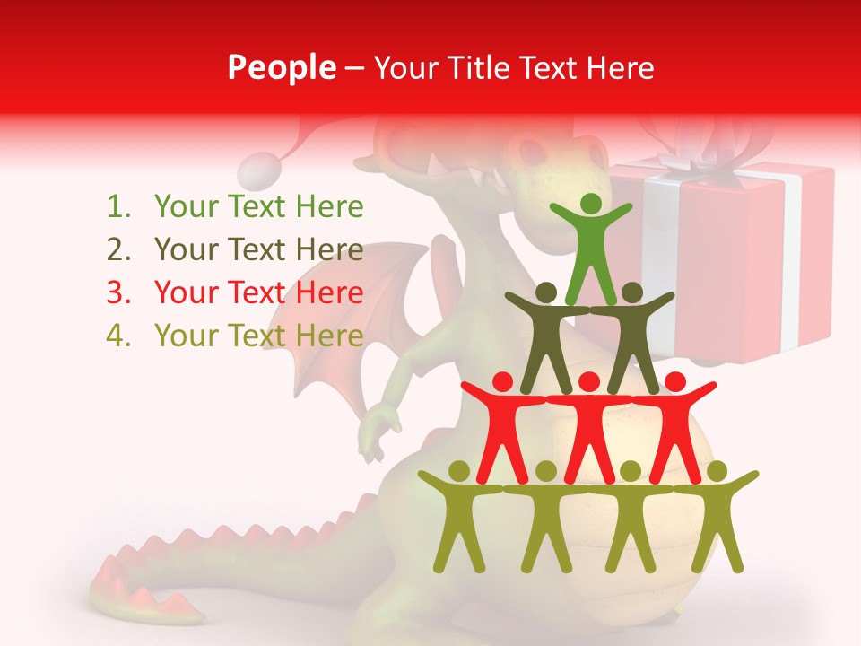 Fire Fantasy Cartoon PowerPoint Template