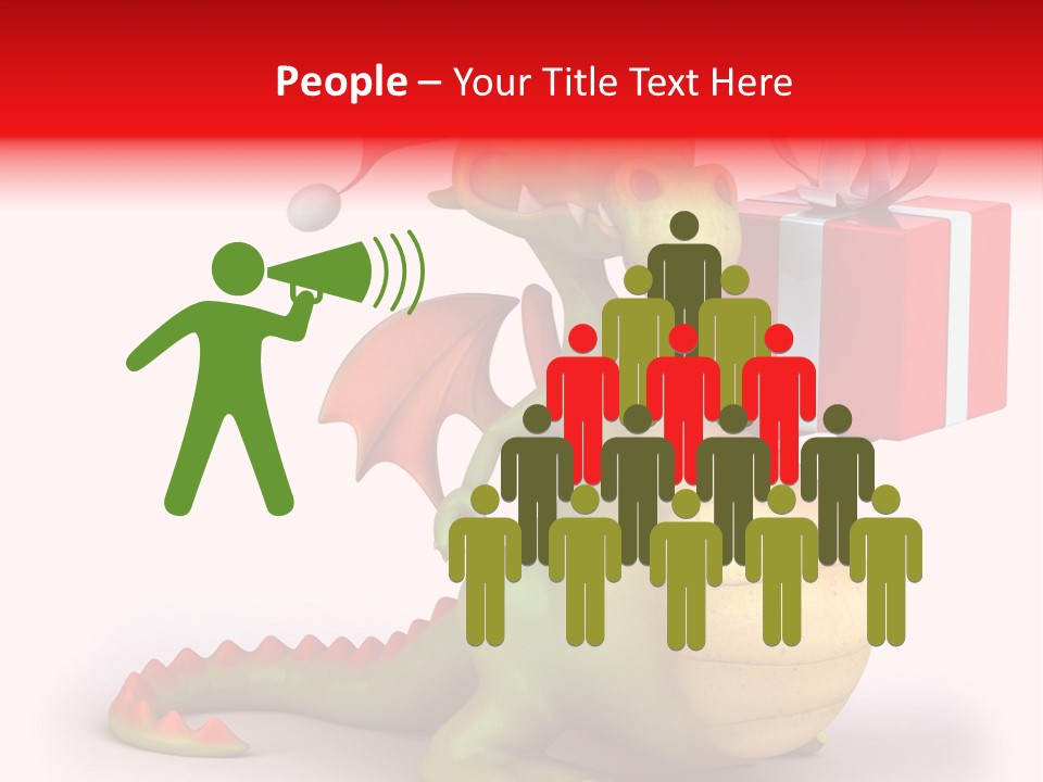 Fire Fantasy Cartoon PowerPoint Template