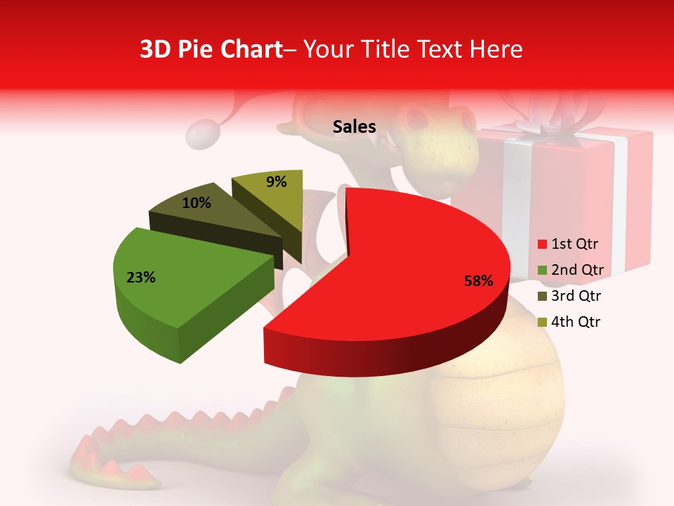 Fire Fantasy Cartoon PowerPoint Template