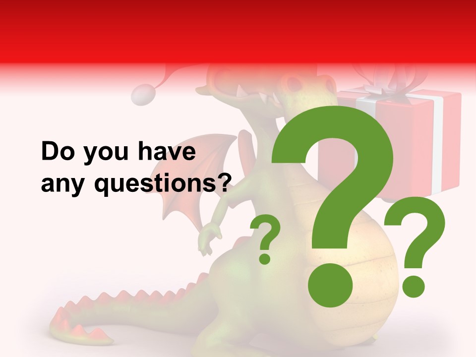 Fire Fantasy Cartoon PowerPoint Template