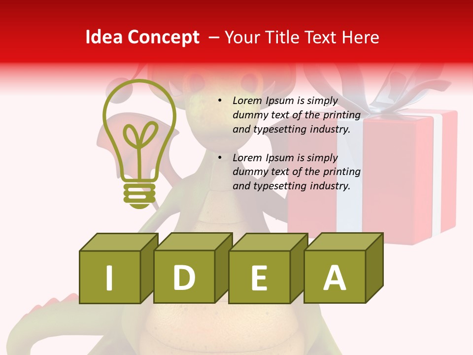 Graphic Design Fire PowerPoint Template