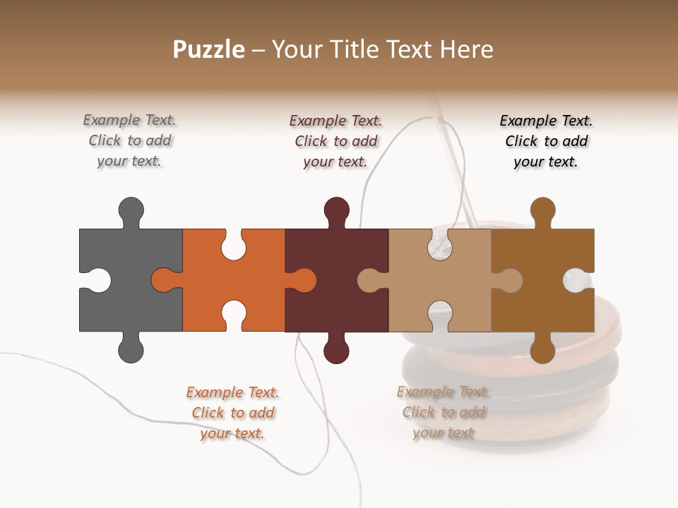 Seam Industry Sew PowerPoint Template