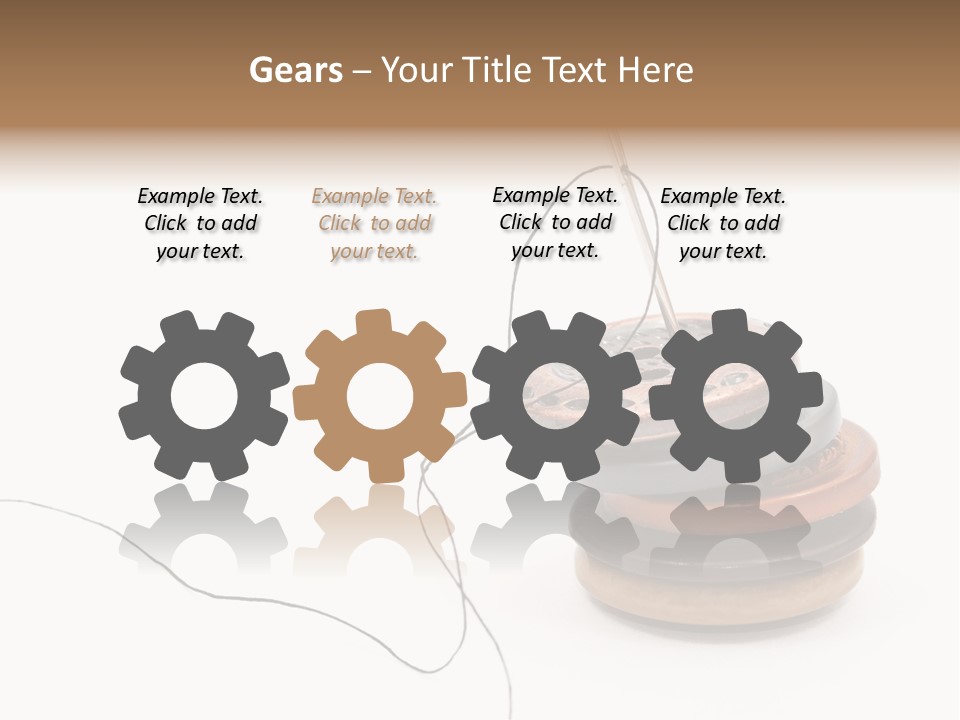 Seam Industry Sew PowerPoint Template