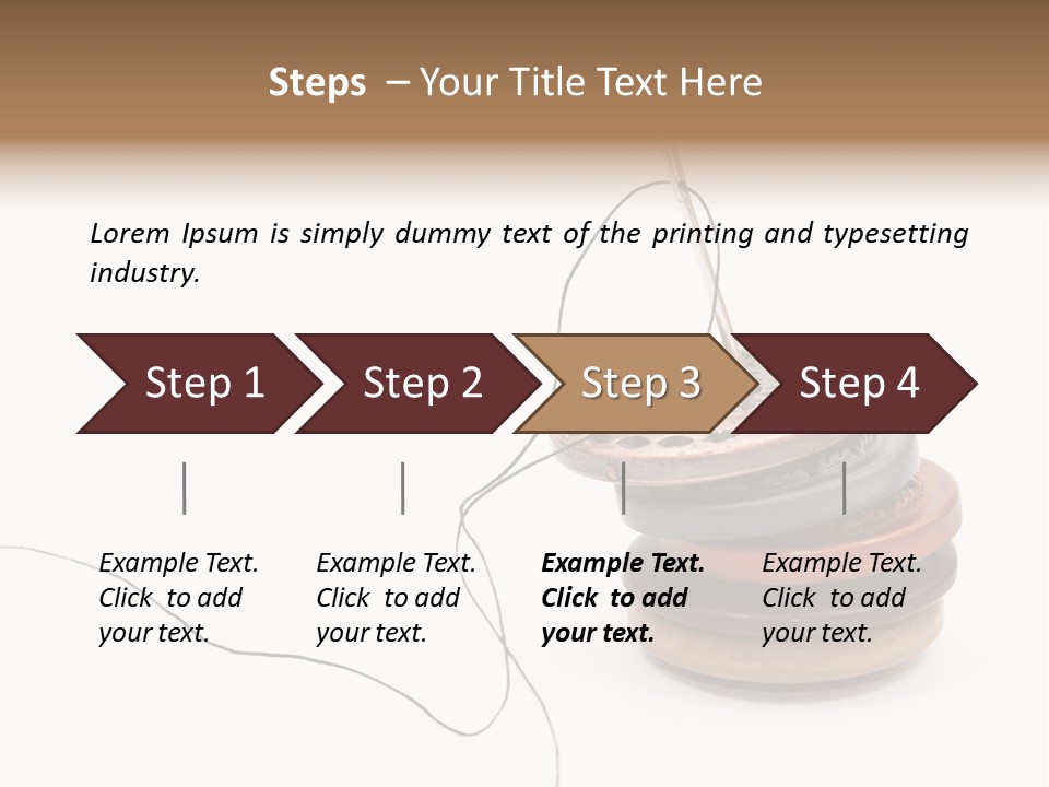 Seam Industry Sew PowerPoint Template