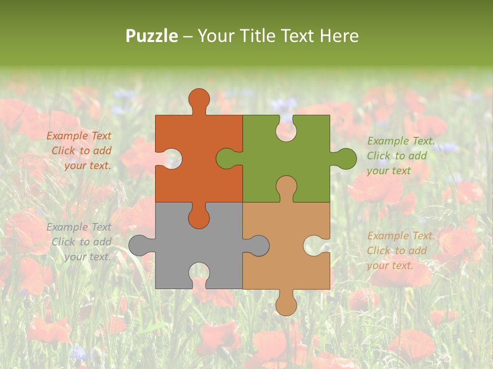Plant Rural Spring PowerPoint Template