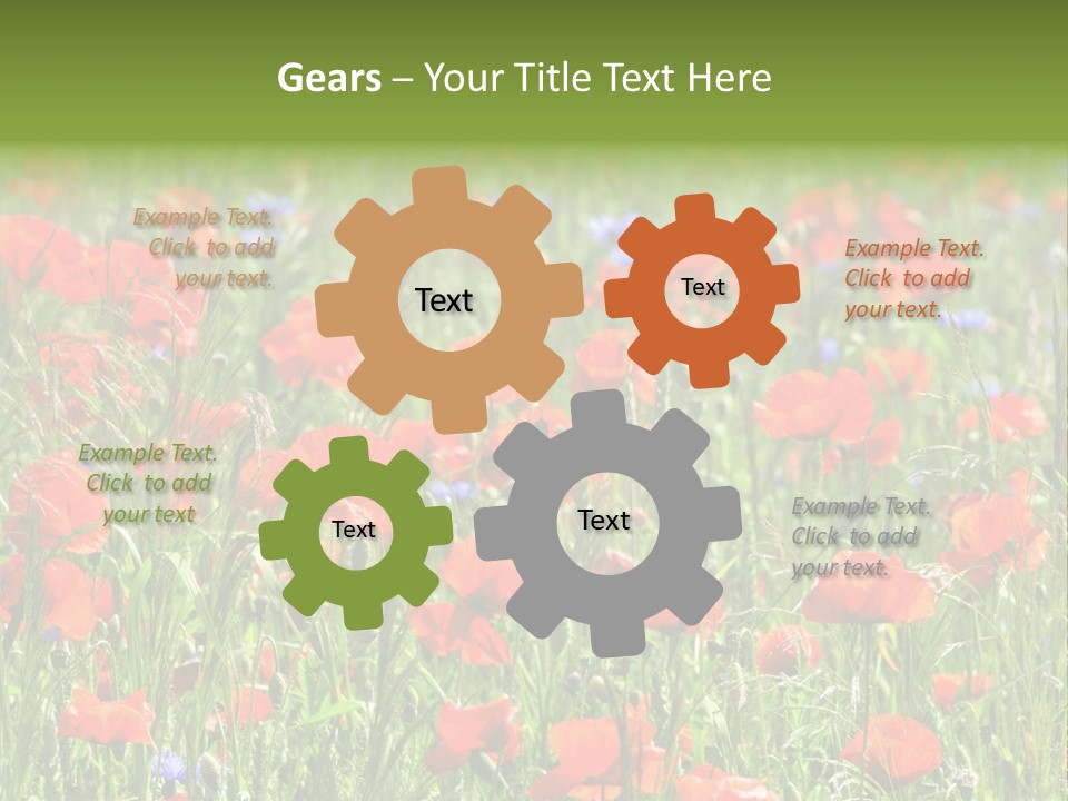Plant Rural Spring PowerPoint Template