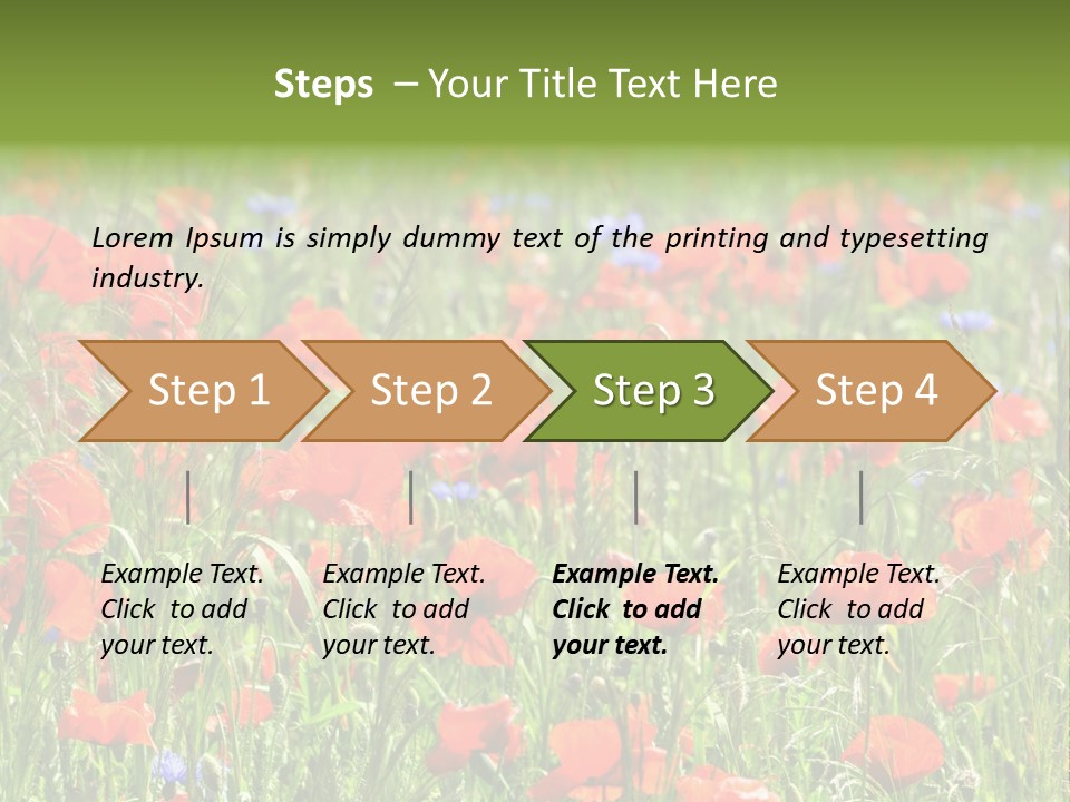 Plant Rural Spring PowerPoint Template