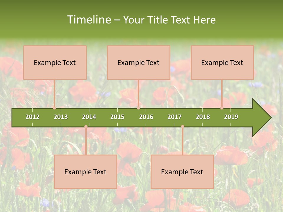 Plant Rural Spring PowerPoint Template