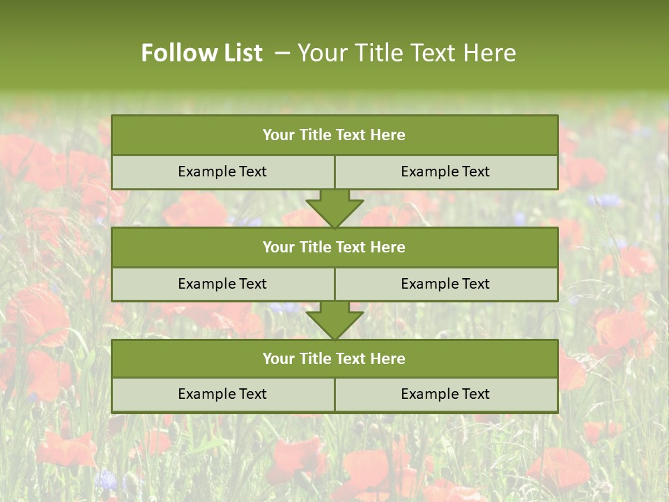 Plant Rural Spring PowerPoint Template