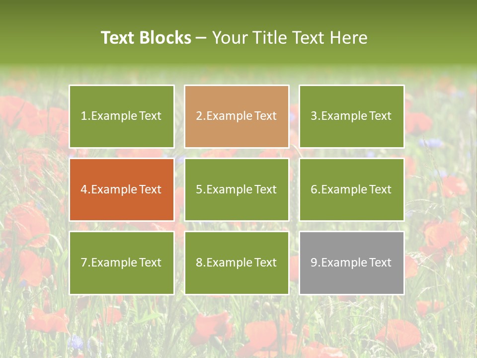 Plant Rural Spring PowerPoint Template