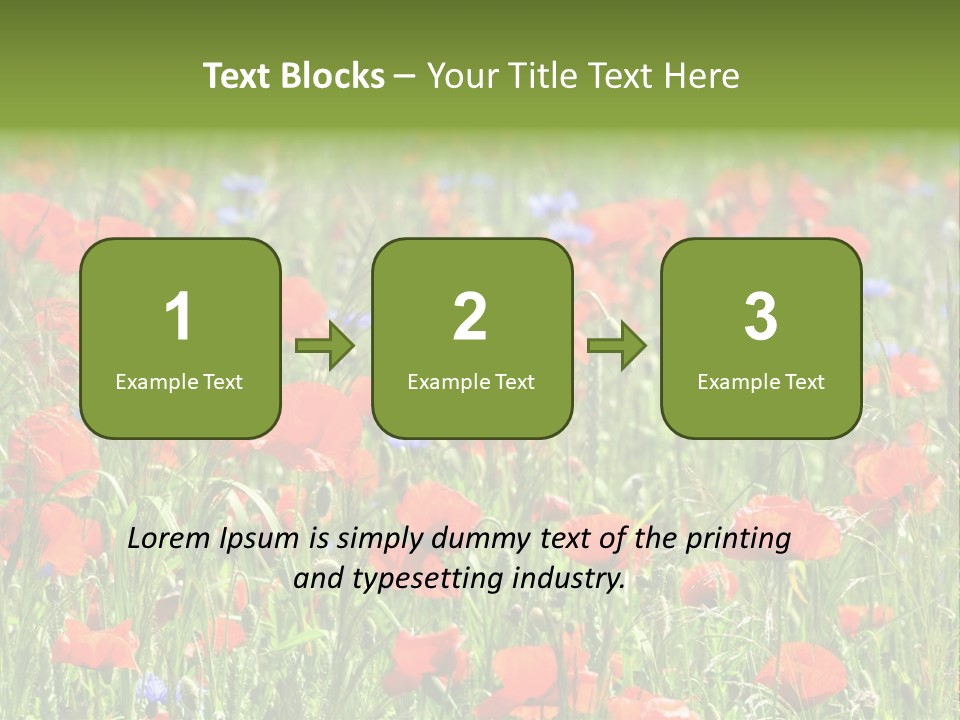 Plant Rural Spring PowerPoint Template
