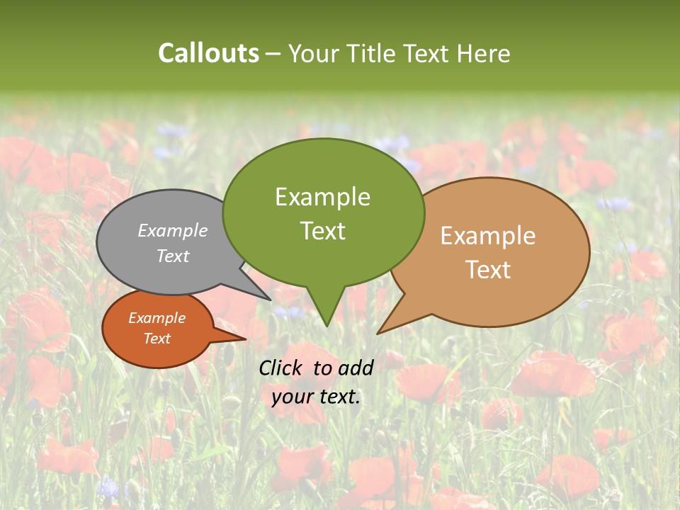 Plant Rural Spring PowerPoint Template
