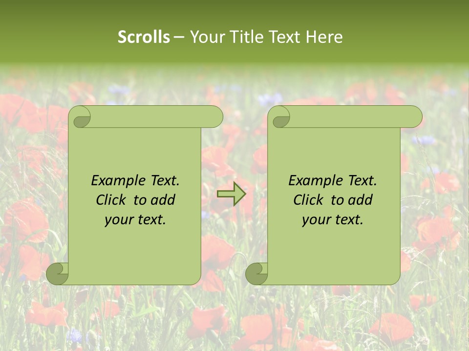 Plant Rural Spring PowerPoint Template
