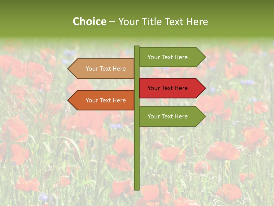 Plant Rural Spring PowerPoint Template