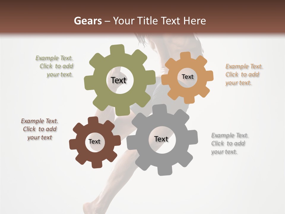 Grace Dance Man PowerPoint Template