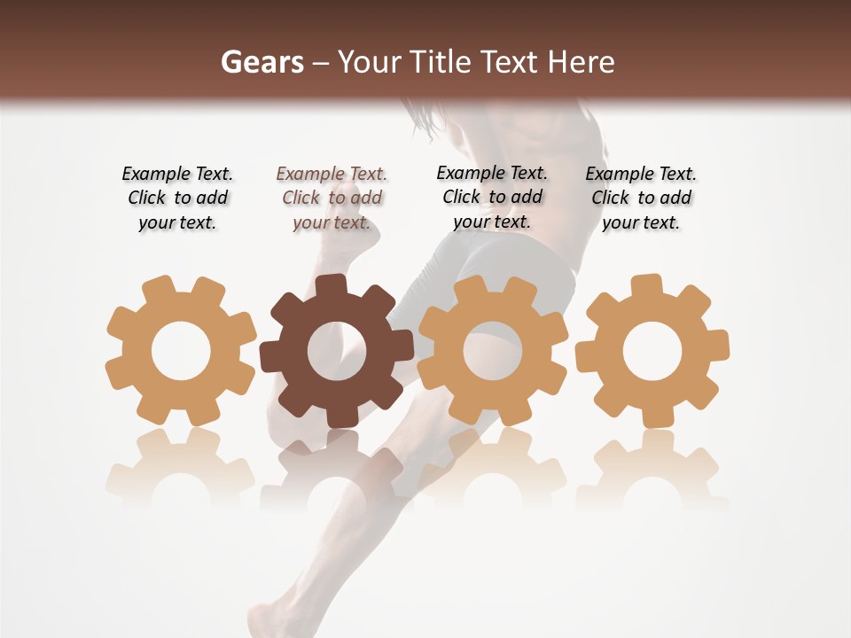 Grace Dance Man PowerPoint Template