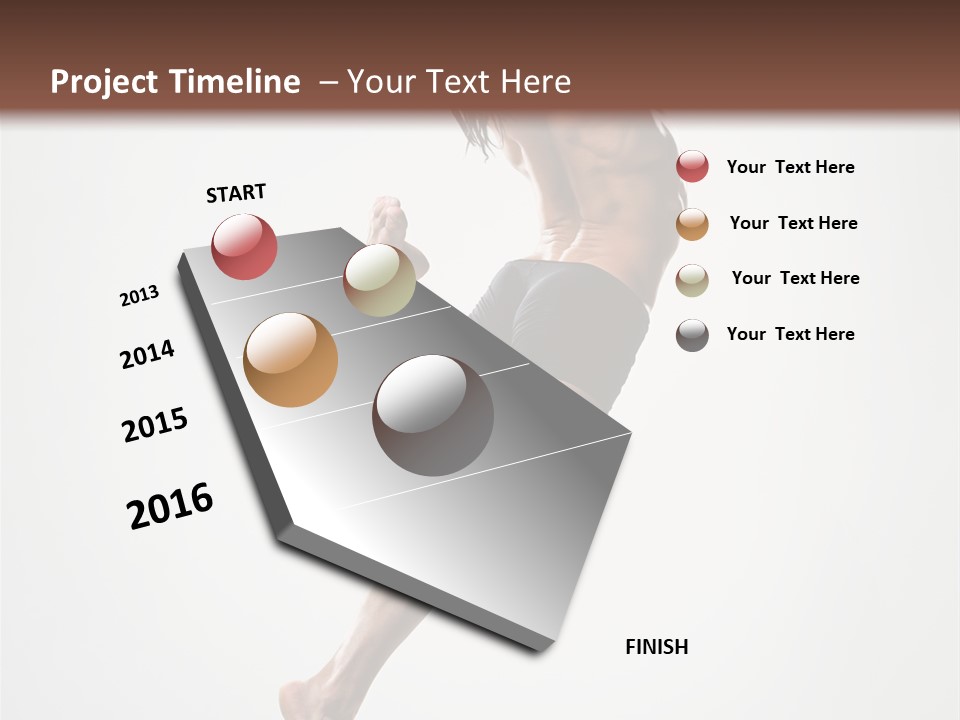 Grace Dance Man PowerPoint Template