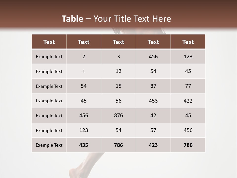 Grace Dance Man PowerPoint Template