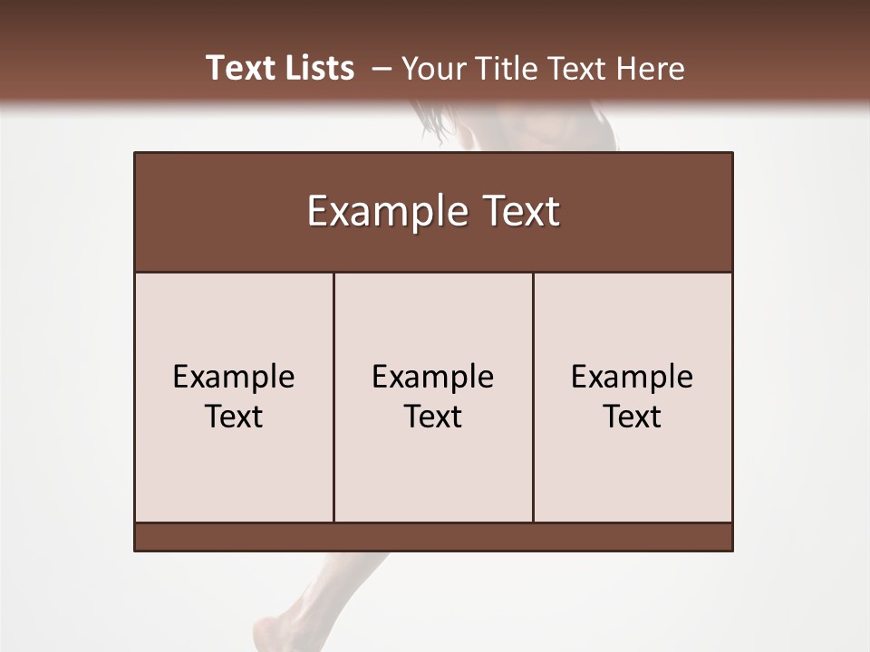 Grace Dance Man PowerPoint Template