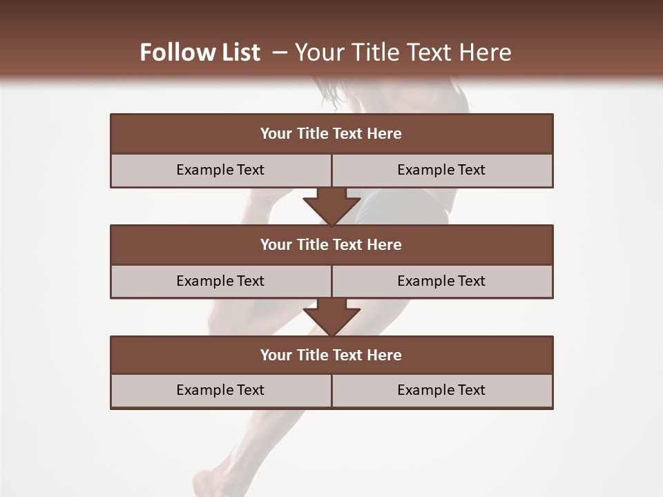 Grace Dance Man PowerPoint Template