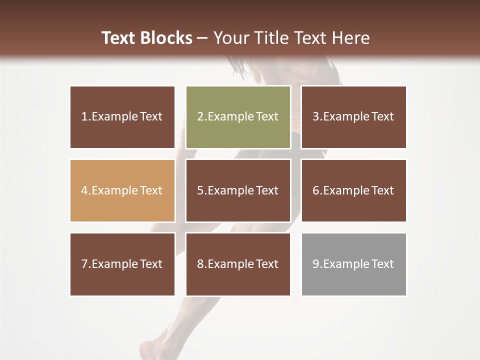 Grace Dance Man PowerPoint Template