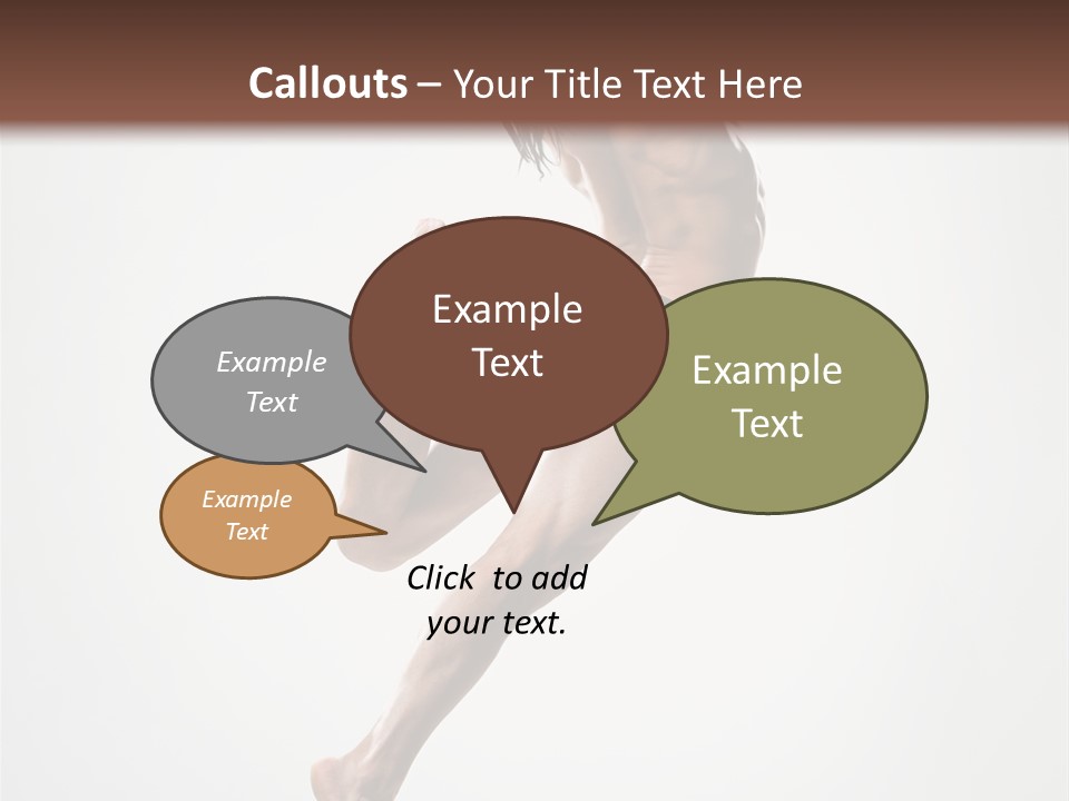 Grace Dance Man PowerPoint Template